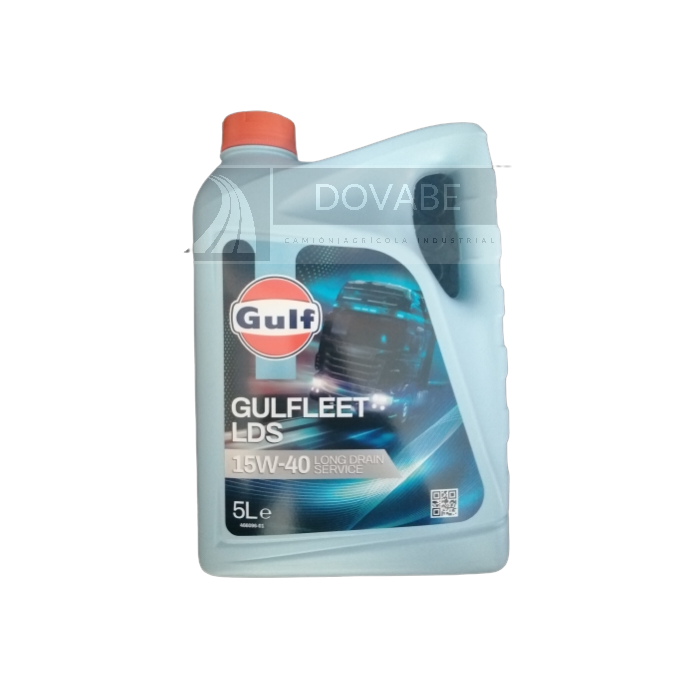 ACEITE DE MOTOR VEHICULO PESADO GULF GULFLEET LDS SAE 15W40 E7 5L.