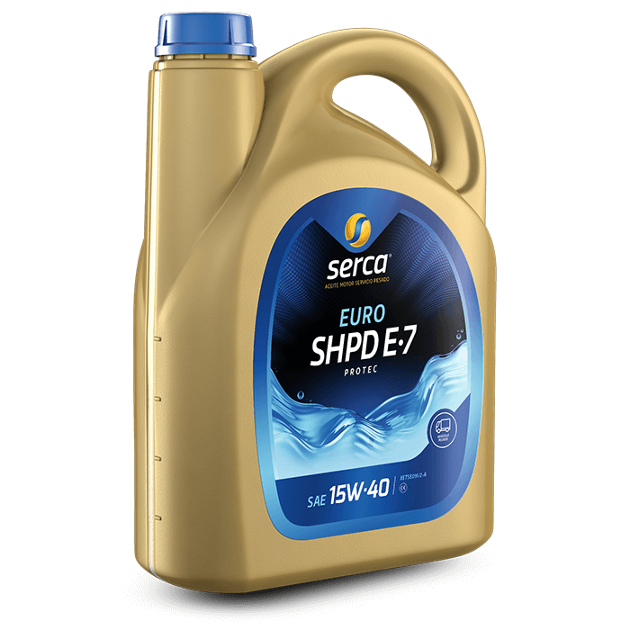 ACEITE DE MOTOR SERCA EURO SHPD E-7 15W40 5L.