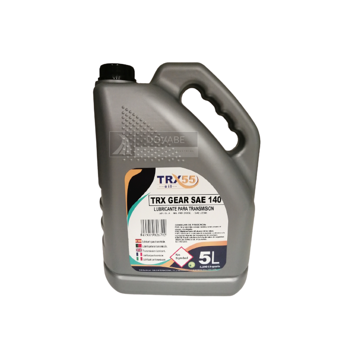 ACEITE REDUCTOR SAE 140 TRX55 GEAR 5L.
