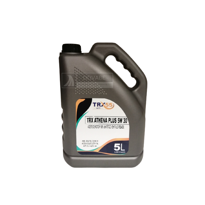 ACEITE MOTOR 5W30 TRX55 ATHENA PLUS 5L. (VEHICULOS PESADOS)