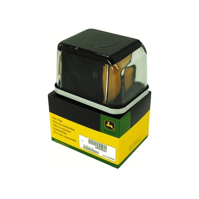 FILTRO COMBUSTIBLE JOHN DEERE CRISTAL ORIGINAL  AR50041