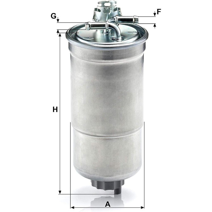 FILTRO COMBUSTIBLE MANN WK 853/3 X