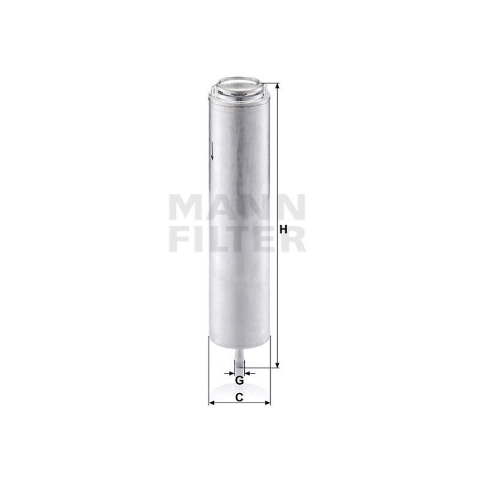 FILTRO COMBUSTIBLE MANN WK 5002 X