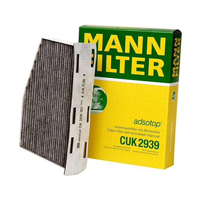 FILTRO HABITACULO MANN CUK 2939 (carbón activado)