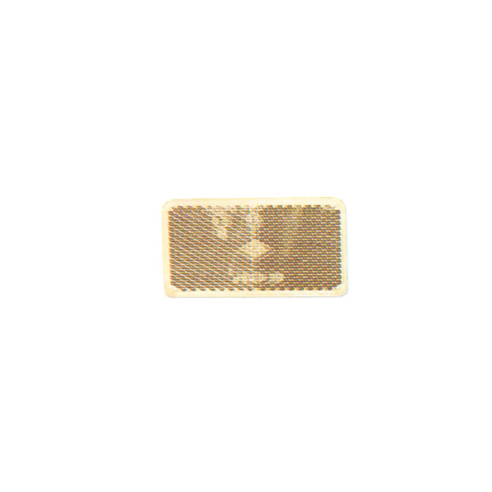 CATADIOPTRICO RECTANGULAR INCOLORO ADHESIVO 80x41 mm