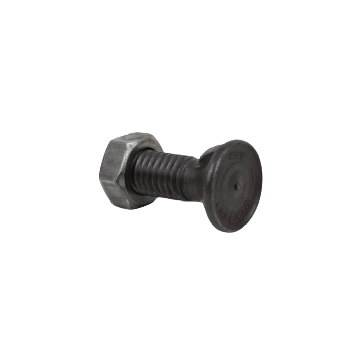 TORNILLO REJA DIN 604 (6.8) 10x40 CON TUERCA HEXAGONAL 934