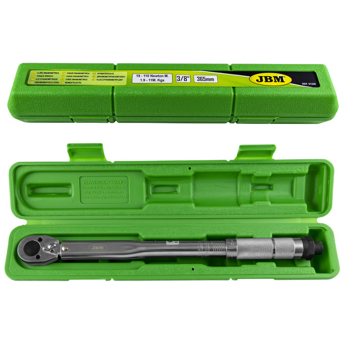LLAVE DINAMOMÉTRICA JBM DE 3/8"