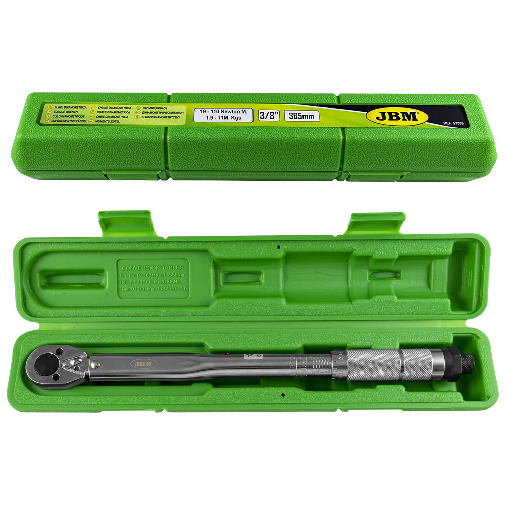 LLAVE DINAMOMÉTRICA JBM DE 3/8"