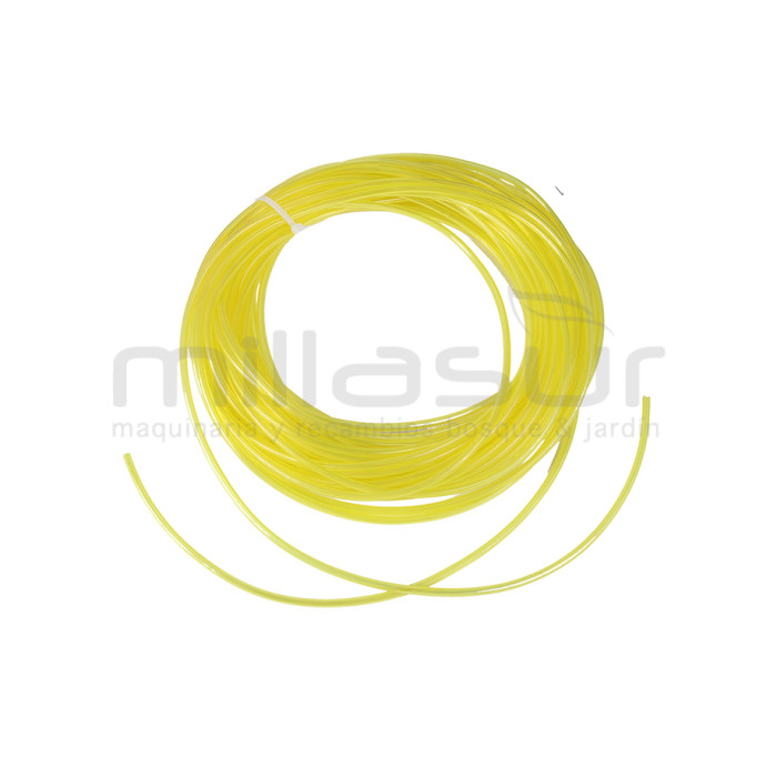 TUBO GASOLINA AMARILLO ECO (int. 2,4 - ext. 4,8) (METRO)