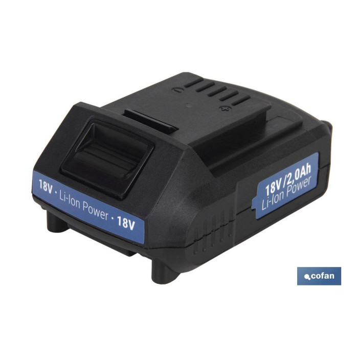 Batería recargable 18V de litio 2.0 Ah