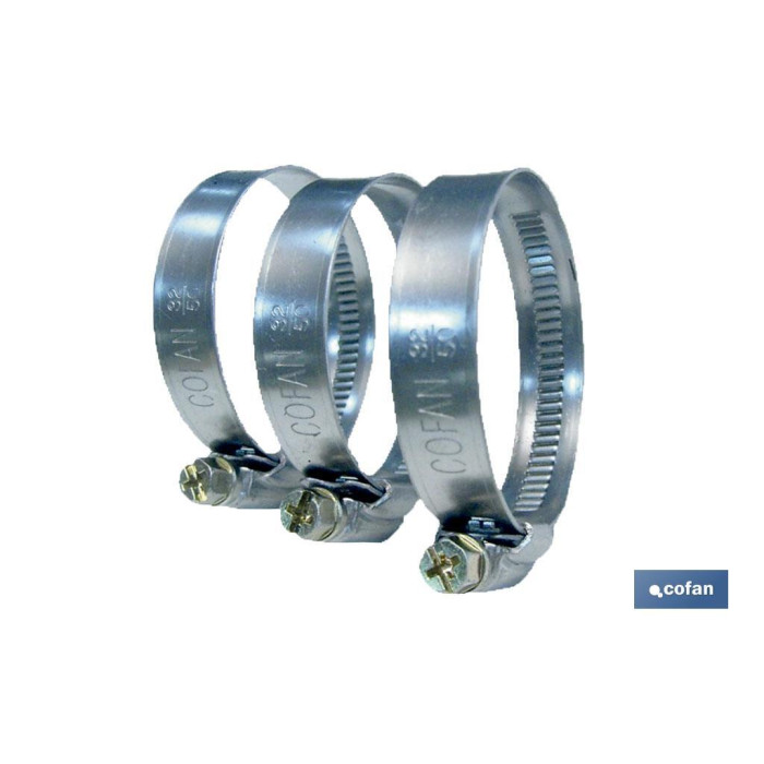 ABRAZADERA METÁLICA BANDA 9 MM 70-90