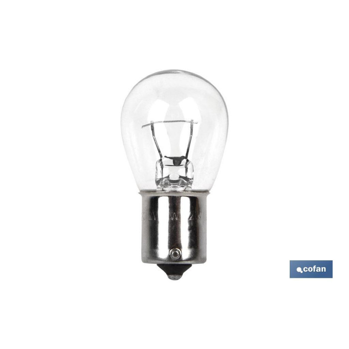 LÁMPARA COFAN P21W (BA15s) 12V