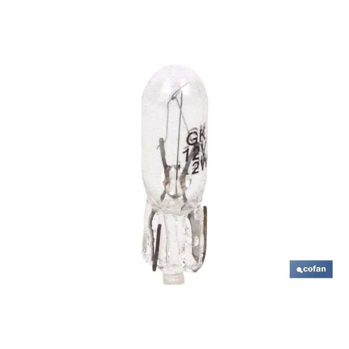 LÁMPARA S/CASQUILLO W1,2-T5 12V