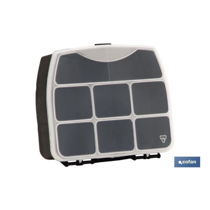 ESTUCHE 7 COMPARTIMENTOS 120 x 100 x 30 mm