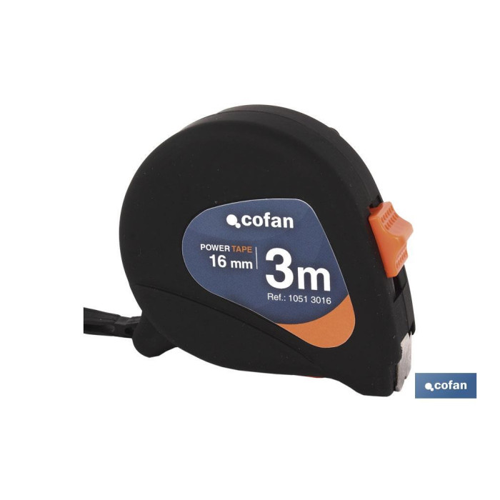 FLEXÓMETRO ANTIDESLIZANTE 16MM X 3 MTS
