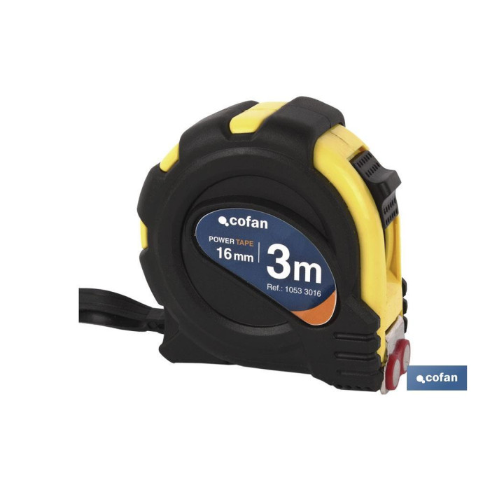 FLEXÓMETRO MAGNÉTICO 16MM X 3MTS