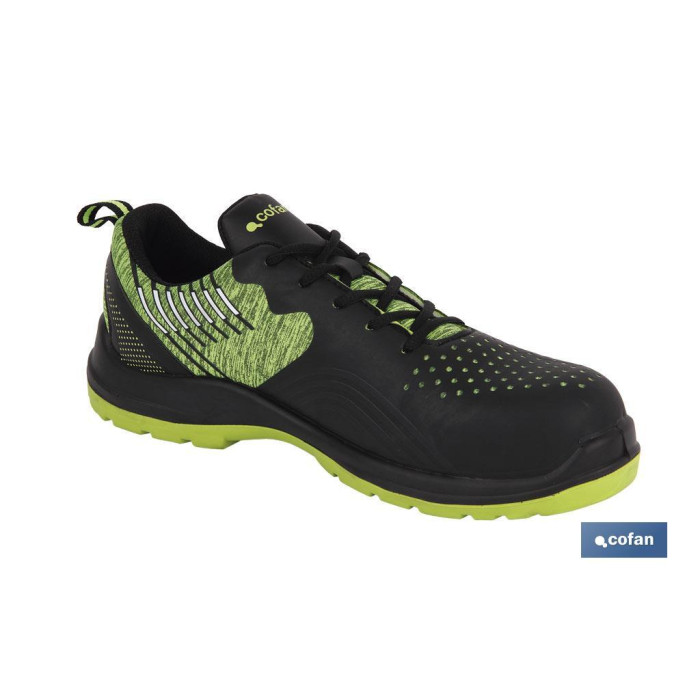 ZAPATO SEGURIDAD DEPORTIVO COFAN S1P SRC MOD. SOLANA "NO METAL" T-42