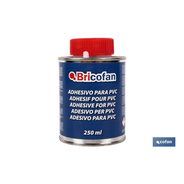 ADHESIVO PARA PVC 250 ML AGUA POTABLE