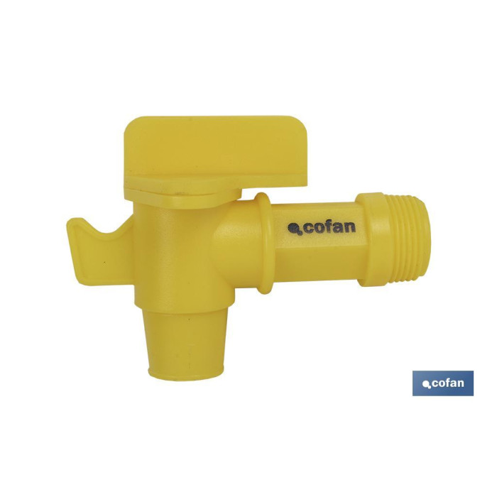 GRIFO POLIETILENO CONTAINER R - 3/4"