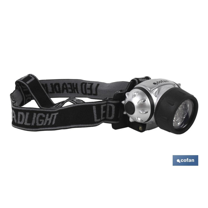LINTERNA CABEZA 19 LED