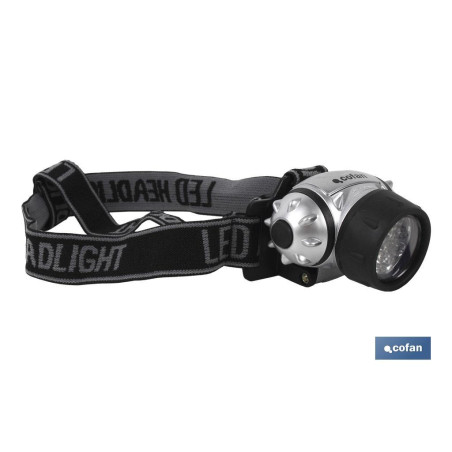 LINTERNA CABEZA 19 LED