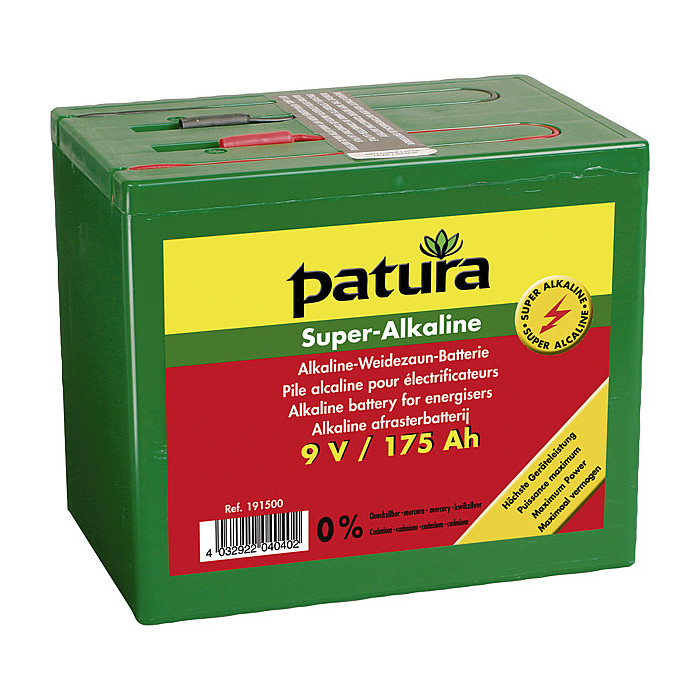 BATERÍA 9V SUPER ALCALINA 55 AH PATURA