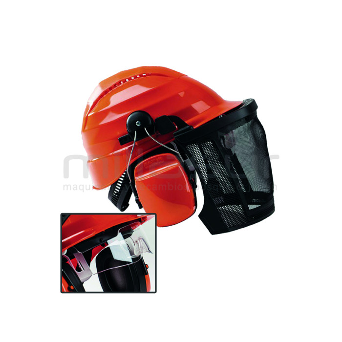 CASCO COMPLETO PROTECCIÓN PRO C/ GAFAS