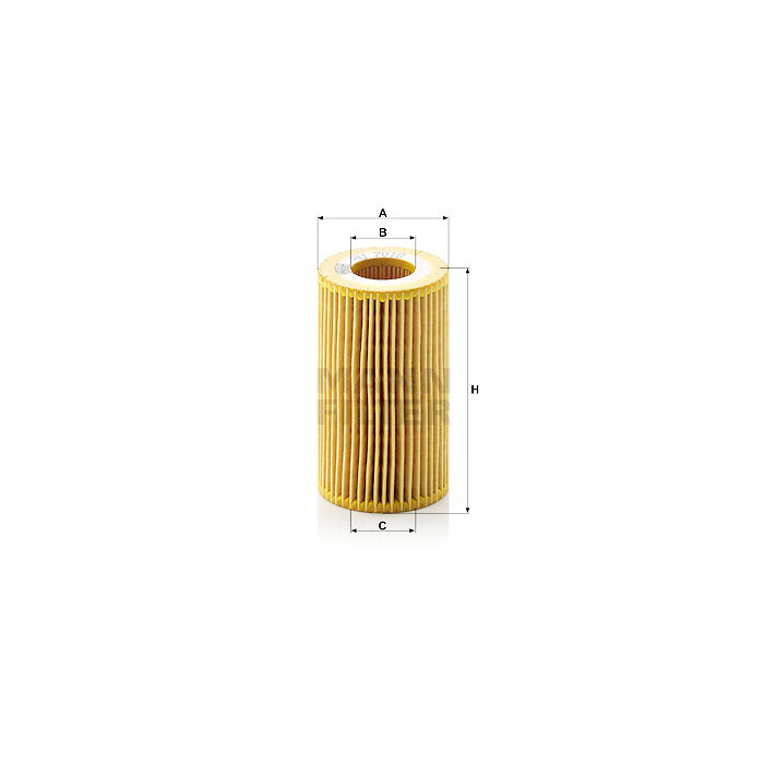 FILTRO DE ACEITE MANN HU 12 103 X