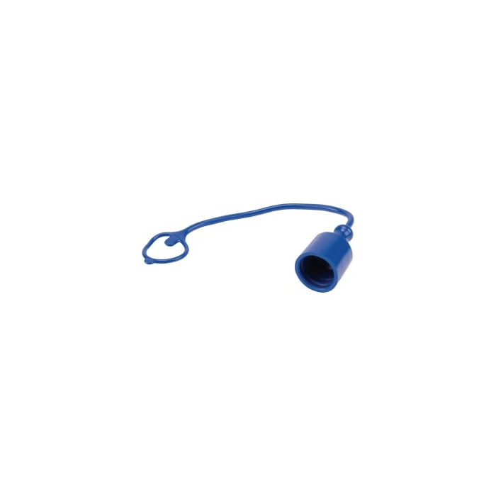 TAPÓN ANTIPOLVO ENCHUFE HIDRÁULICO ISO A 1/2 HEMBRA AZUL