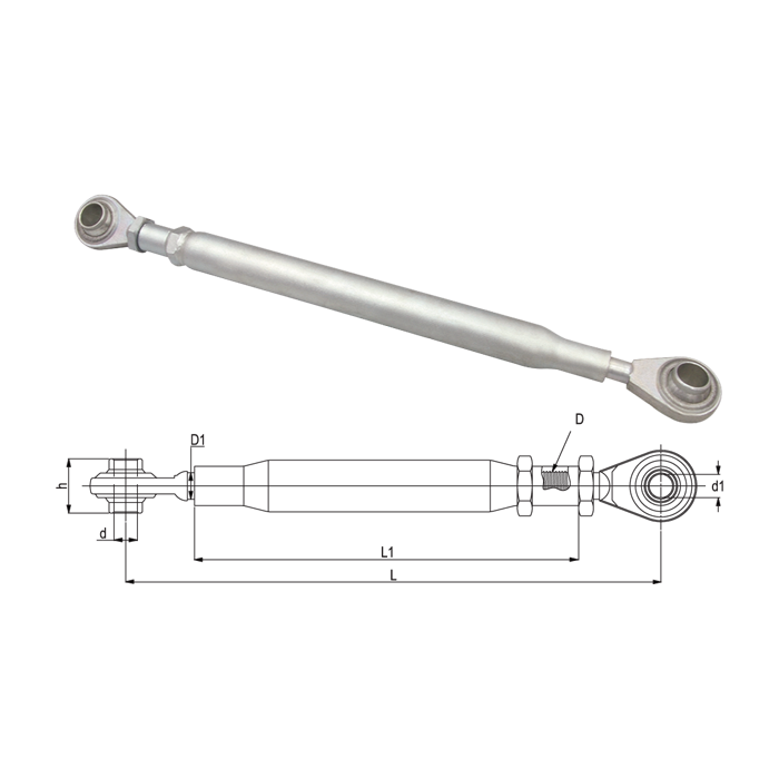 ESTABILIZADOR RÍGIDO PARA BRAZO ELEVADOR ADAPTABLE A RENAULT REF. KSLR2046