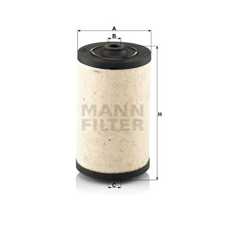 FILTRO COMBUSTIBLE MANN BFU 811