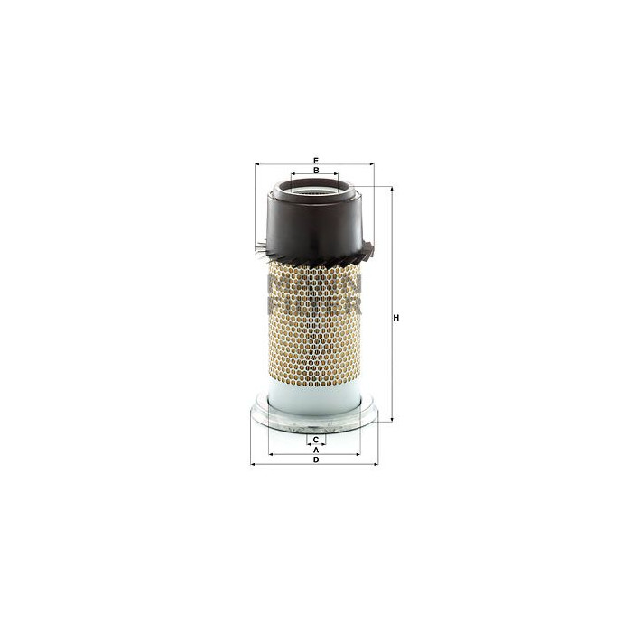 FILTRO AIRE MANN C 16 334
