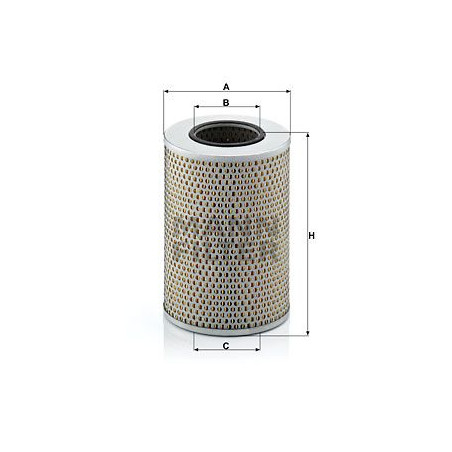 FILTRO ACEITE MANN H 1290/1
