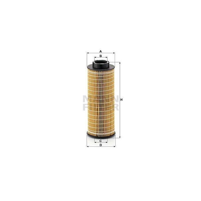 FILTRO ACEITE MANN HU 1072 X