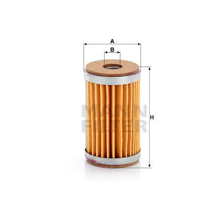 FILTRO COMBUSTIBLE MANN P 53/2