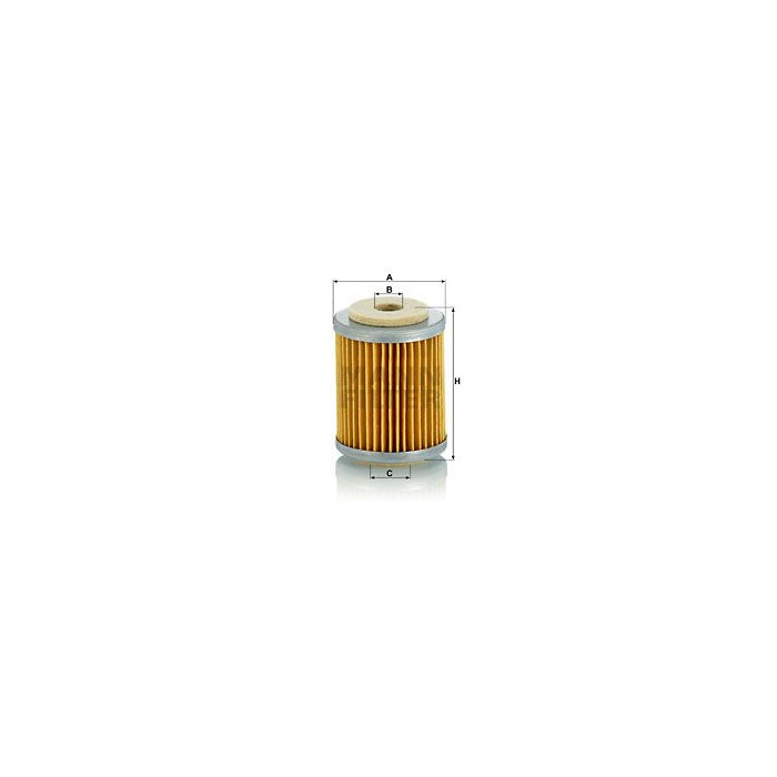 FILTRO COMBUSTIBLE MANN P 609