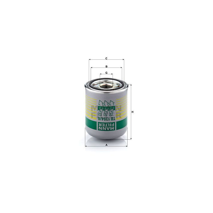 FILTRO SECADOR MANN TB 1394/6 X