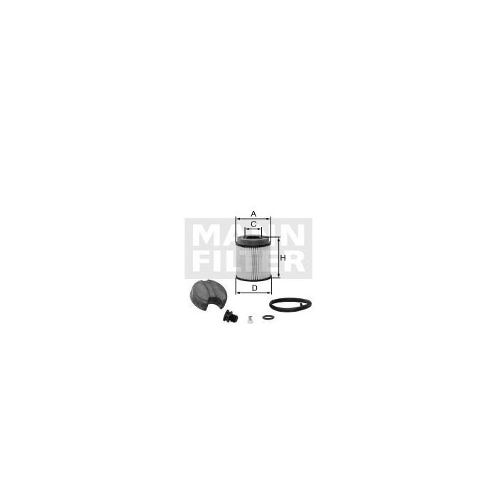 FILTRO UREA MANN U 620/ 2x kit
