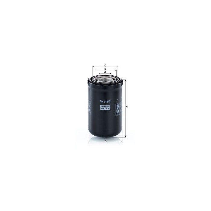 FILTRO ACEITE MANN WH 945/2