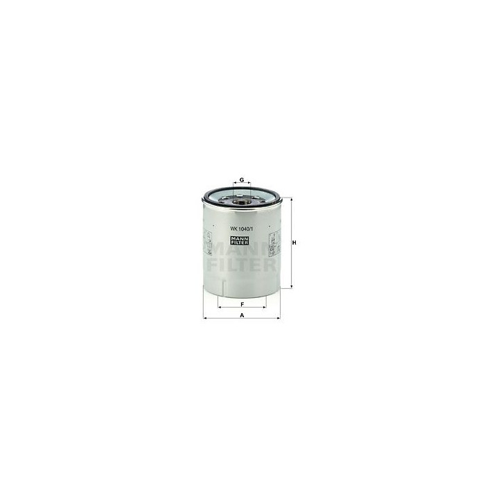 FILTRO COMBUSTIBLE MANN WK 1040/1 X