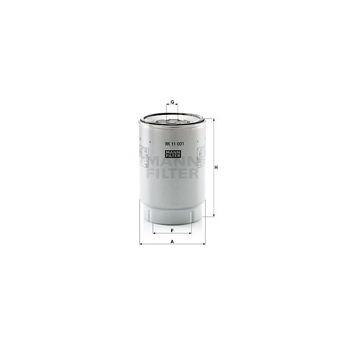 FILTRO COMBUSTIBLE MANN WK 11 001 X