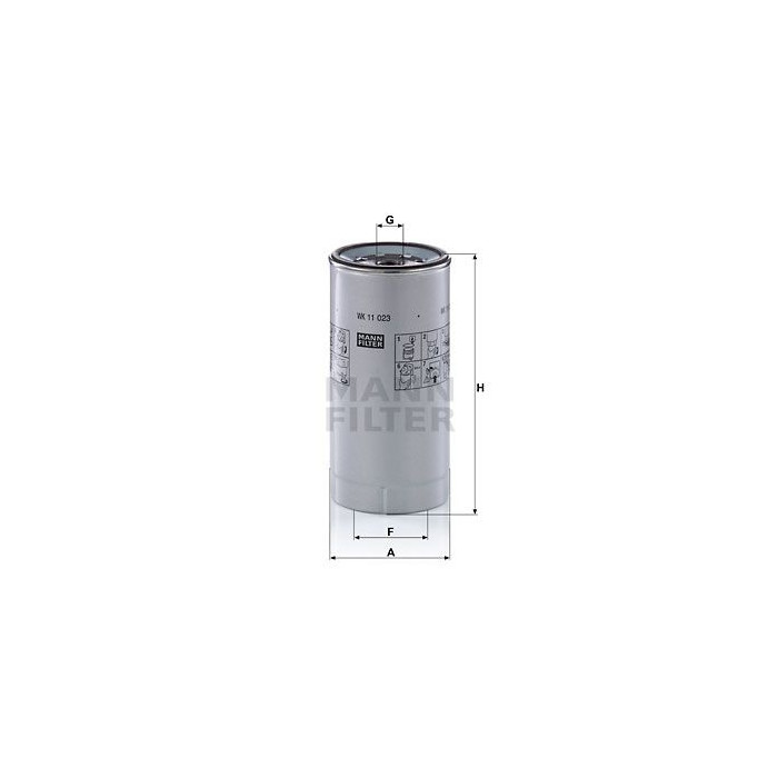 FILTRO COMBUSTIBLE MANN WK 11 023 Z
