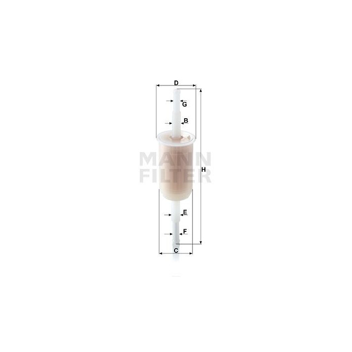 FILTRO COMBUSTIBLE MANN WK 32