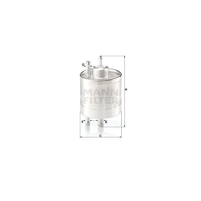 FILTRO COMBUSTIBLE MANN WK 513/5