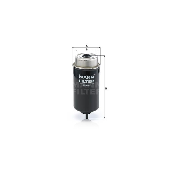 FILTRO COMBUSTIBLE MANN WK 8184