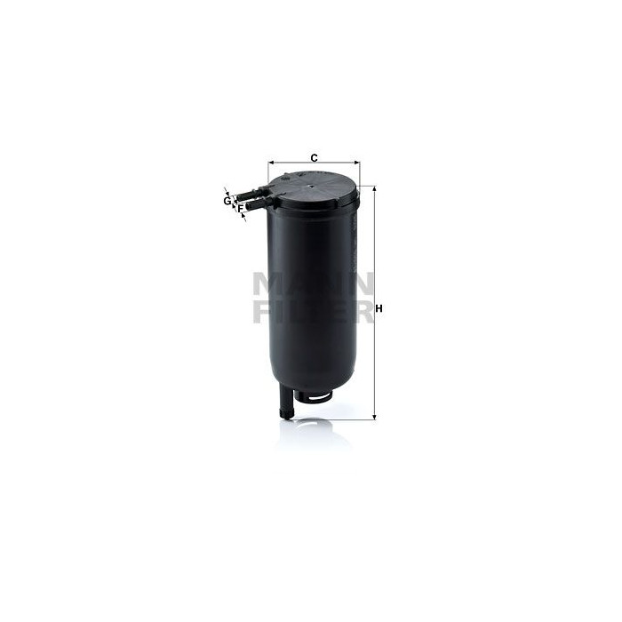 FILTRO COMBUSTIBLE MANN WK 939/14 X
