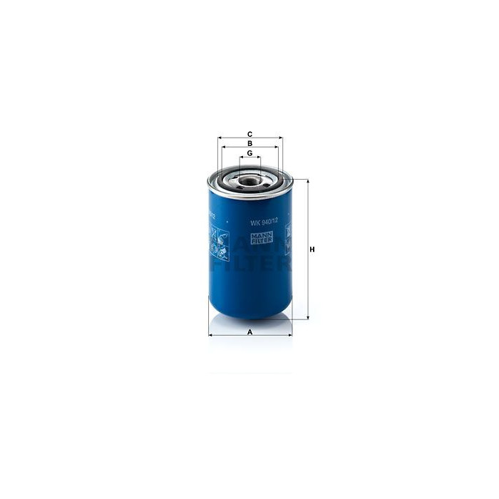 FILTRO COMBUSTIBLE MANN WK 940/12