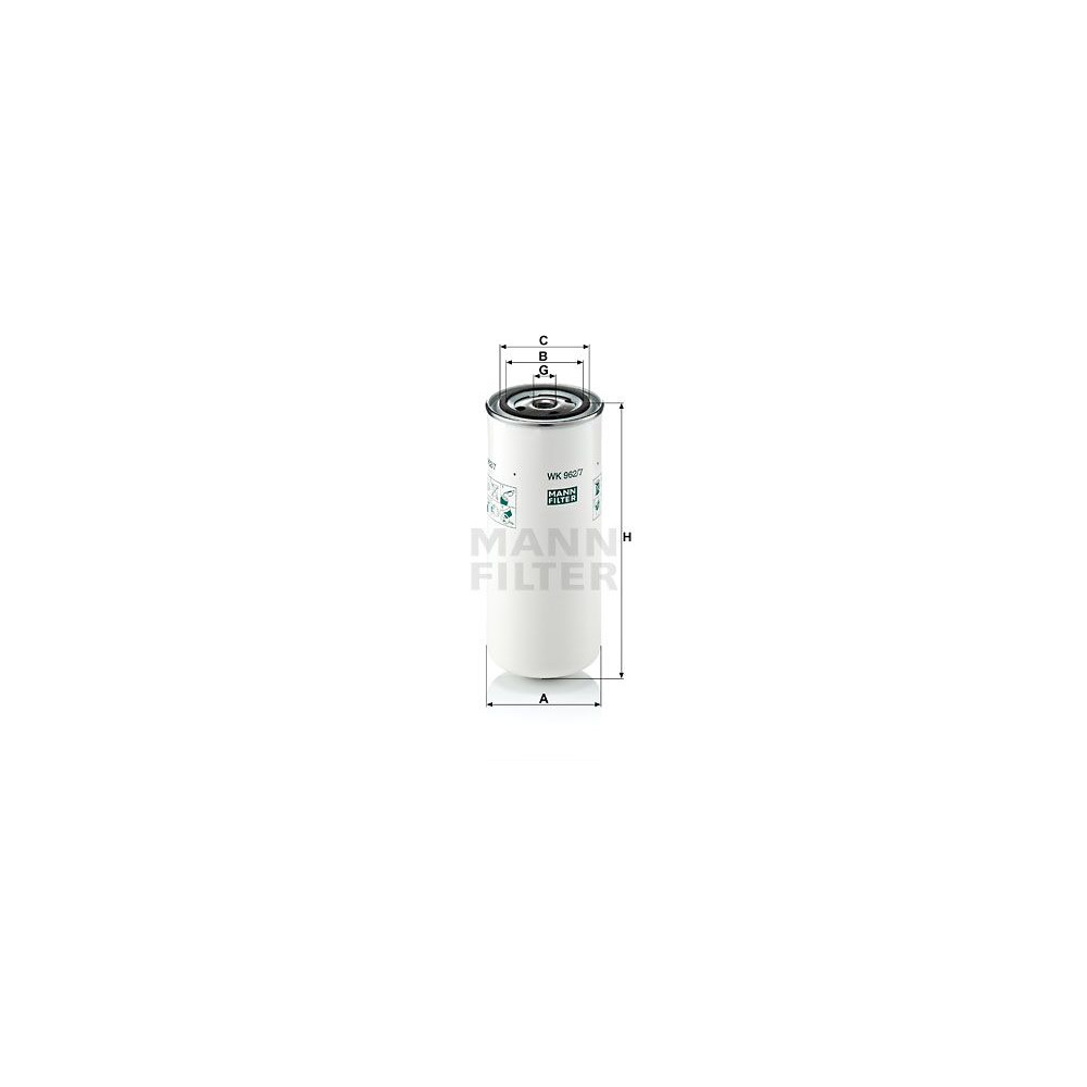 FILTRO COMBUSTIBLE MANN WK 962/7