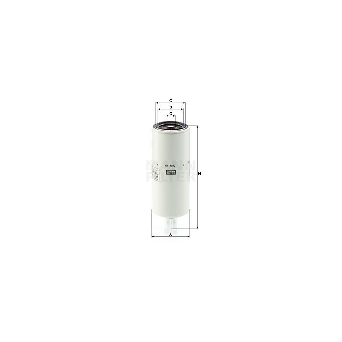 FILTRO COMBUSTIBLE MANN WK 965 X