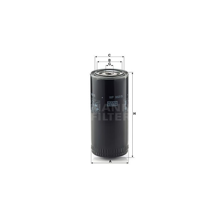 FILTRO ACEITE MANN WP 962/5